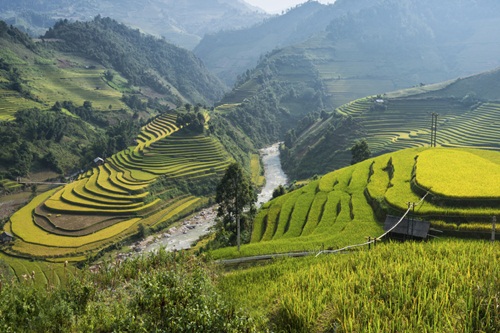 MOUNTAINS, RICE FIELDS AND ETHNIC GROUPS OF NORTHERN VIETNAM